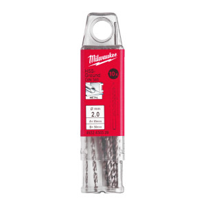 Wiertło do metalu 'Milwaukee 4932430328' długie 2,0mm (10szt.)