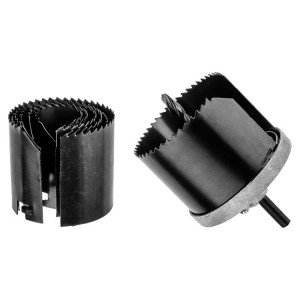 Zestaw wyrzynarek (otwornic) do drewna Condor HSW-1002 7szt. (26 - 63mm) wysokość 50mm