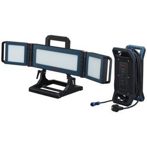 Lampa robocza Mareld PR-690012109 Vapor 20000, IP65, rozkładana, z czujnikiem ruchu oraz możliwością sterowania smartfonem, statyw 2,3m