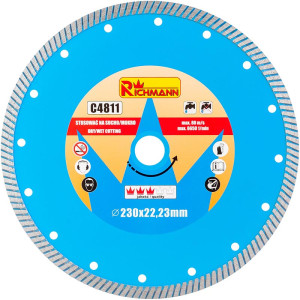 Tarcza diamentowa Richmann C4811 turbo 230mm