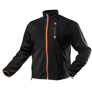 Bluza polarowa czarna Neo 81-500-S - rozmiar S / 48