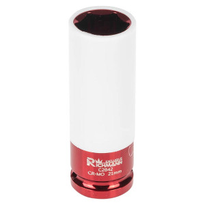 Nasadka udarowa długa do felg aluminiowych Richmann C2842 Exclusive z powłoką chroniącą przed zarysowaniem 1/2" - 21mm