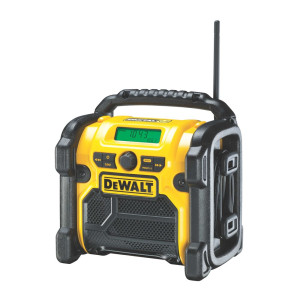 Radio budowlane akumulatorowe DeWALT DCR020-QW' DAB/FM 12/18V - bez akumulatora i ładowarki