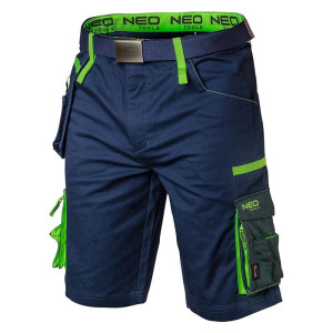 Spodenki robocze Neo 81-276-XL Premium 62% bawełna, 35% poliester, 3% elastan - rozmiar XL
