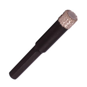 Wiertło koronowe (otwornica) diamentowe do wkrętarki DISTAR Baumesser 910278018047 Keramik Pro do płytek 12mm - wiercenie na sucho