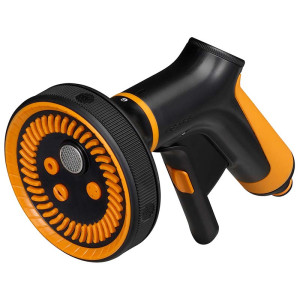 Zraszacz pistoletowy (dysza zraszająca) multi Comfort Fiskars 1065482 (front), 5-funkcyjny