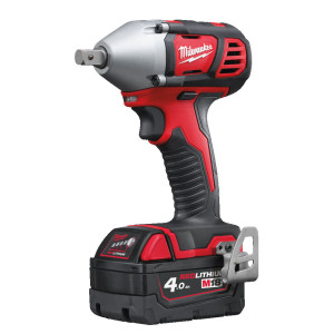 Klucz udarowy akumulatorowy Milwaukee 4933443607 M18BIW12-402C 1/2" 18V Li-Ion, 240Nm, 2 x 4.0Ah, bezszczotkowy