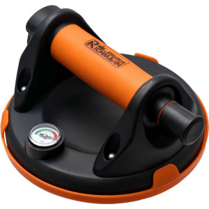 Przyssawka pojedyńcza próżniowa Richmann Industry C0493 150mm do szyb i gresu z pompką i manometrem - 80kg