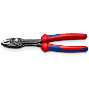 Szczypce chwytające 'Knipex 82 02 200' TwinGrip czołowe, 200mm