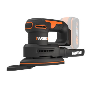 Szlifierka oscylacyjna akumulatorowa WORX WX822.9, 20V Li-Ion, stopa trójkątna (bez akumulatorów i ładowarki)