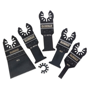 Komplet brzeszczotów do urządzeń wielofunkcyjnych DeWALT DT20732-QZ Multi Tool 5 szt.