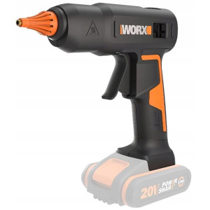 Pistolet do kleju akumulatorowy Worx WX045.9 20V Li-Ion (bez akumulatorów i ładowarki)