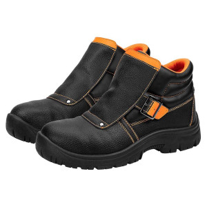 Buty robocze trzewiki spawalnicze Neo S1P SRC skórzane, podnosek metalowy