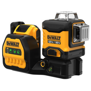 Laser krzyżowy DeWALT DCE089D1G18-QW 12/18V 1 x 2.0Ah samopoziomujący 3-wiązki 360°, zasięg 30/60m - zielony