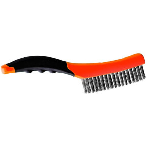 Szczotka druciana Waart W48B454 drut ze stali nierdzewnej, 260mm - plastikowa