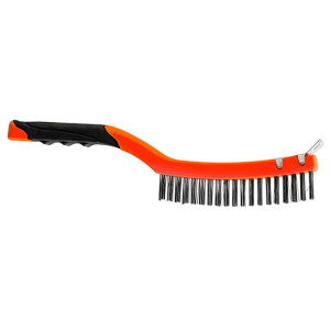 Szczotka druciana ze skrobakiem Waart W48B453 drut ze stali nierdzewnej - plastikowa