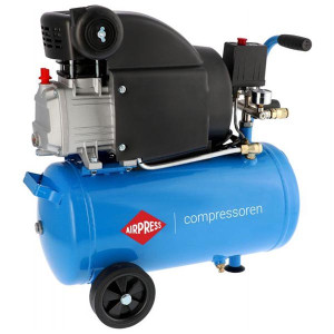 Kompresor tłokowy, olejowy Airpress 36839-1 HL 310-25 1500W, 24L, 196L/min, 8 bar