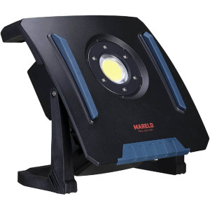 Lampa robocza 'Mareld' IP65, Bany 10000lm + adaptery do akumulatorów 18 V Dewalt, Milwaukee, Makita, Metabo oraz Bosch z możliwością sterowania smartfonem