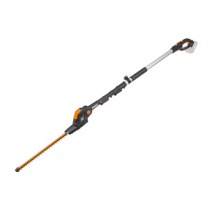 Nożyce do żywopłotu akumulatorowe Worx WG252E.9 20V Li-Ion, szerokość cięcia 45cm, na wysięgniku (bez akumulatorów i ładowarki)
