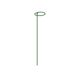 Podpora pierścieniowa Bradas z oczkiem, śr.7cm, wys.60cm
