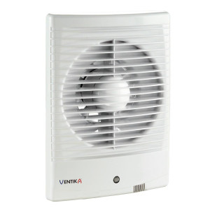 Wentylator elektryczny Ventika FORTE, 185mm x 256mm, biały - fi 100mm