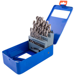 Zestaw wierteł do metalu Richmann C9406 1-13mm 25szt. w metalowej kasecie