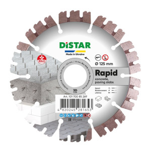 Tarcza diamentowa Distar 10170085269 Rapid 125mm x 22,23mm