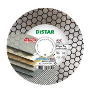 Tarcza diamentowa Distar 11115546009 Edge Dry 115mm x 22,23 (idealna do cięcia 45°)