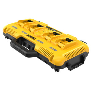 Ładowarka do akumulatorów DeWALT DCB104-QW 4-portowa 12V-18V oraz 54V XR FLEXVOLT prąd ładowania:8A