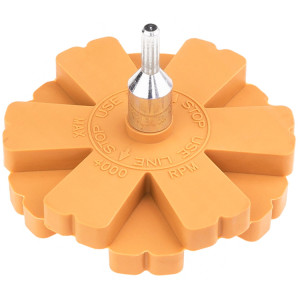 Krążek gumowy do usuwania kleju Verke V06621 90x20mm na trzpieniu 6mm