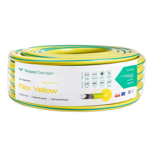 Wąż ogrodowy 'Texpol Garden' Flex Yellow 1/2" - 30m