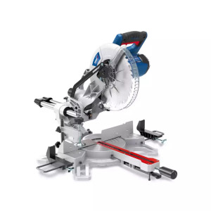 Pilarka ukosowa z posuwem 'Dedra DED7745' 254 mm, 1800 W, aluminiowa podstawa