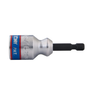 Nasadka do prętów gwintowanych 'Kingtony 75A108M' 8mm do wkrętarek 1/4" x 66mm zakres 7.6 - 8mm