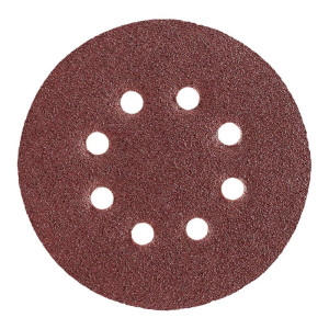 Krążek czepny Drel RPH-1306 w kartonowym blistrze, 8-otworów 125mm P60 (5szt.)