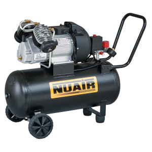 Kompresor 2-tłokowy, olejowy 'NU AIR' 3KM, 2200W, 50L, 356L/min, 10 bar z pompą VDC, profesjonalny (3 lata gwarancji)