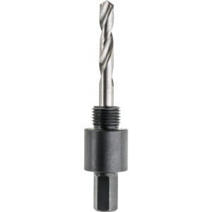 Adapter z wiertłem prowadzącym Drel AOS-8103 do otwornic BI-Metal o śr. 14-30mm, uchwyt HEX