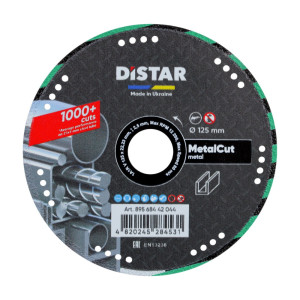 Tarcza diamentowa do cięcia metalu Distar 89568442044 Metal-Cut 1A1R 125mm x 22,2mm