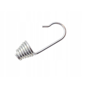 Sprężyna z haczykiem do linek gumowych GMP 6mm