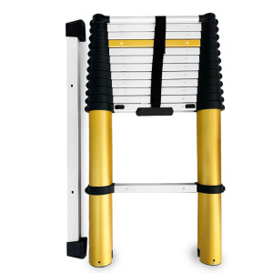Drabina aluminiowa Drabest AL-TELE-3,8-MAX teleskopowa MAX - 13 stopni - 3,8m, udźwig 150kg