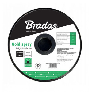 Taśma zraszająca Bradas Gold Spray 40mm / 30-300mm / 2,5-4,0m / 102l/h / 200m DSTGS403030-102-200