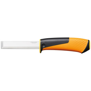 Nóż stolarski Fiskars 1023621 z wbudowaną ostrzałką (żółty) 24,4cm