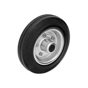 Koło pełne z gumy, 125mm
