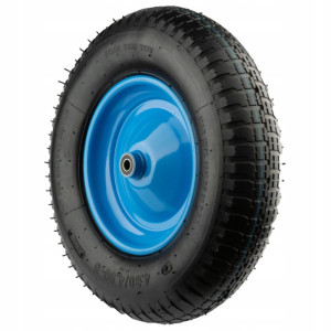 Koło do taczki 4.00x8, 6PR, otwór 12mm, z ośką, standard