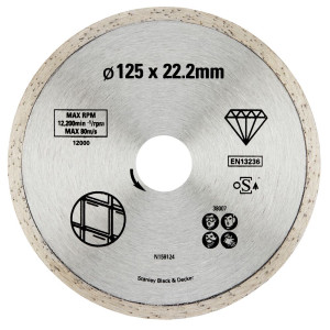 Tarcza diamentowa Stanley FatMax STA38007-XJ pełna 125mm na sucho