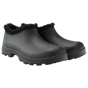 Kalosze ocieplane krótkie unisex Trewor Eva, czarne