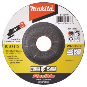 Tarcza szlifierska elastyczna Makita 125x4mm