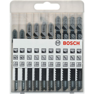 Zestaw brzeszczotów Bosch Basic do drewna 10 sztuk