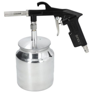 Pistolet do piaskowania Drel PNE-0724 max. 4bar, zbiornik metalowy 1L
