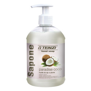 Mydło w płynie z pompką Tenzi WMM113B500AW000 Sapone Paradise Coco (białe) - 0,5l