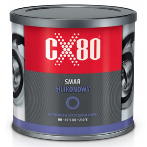Smar silikonowy do tworzyw sztucznych i gumy (spożywczy) CX80 CX-60020 500g